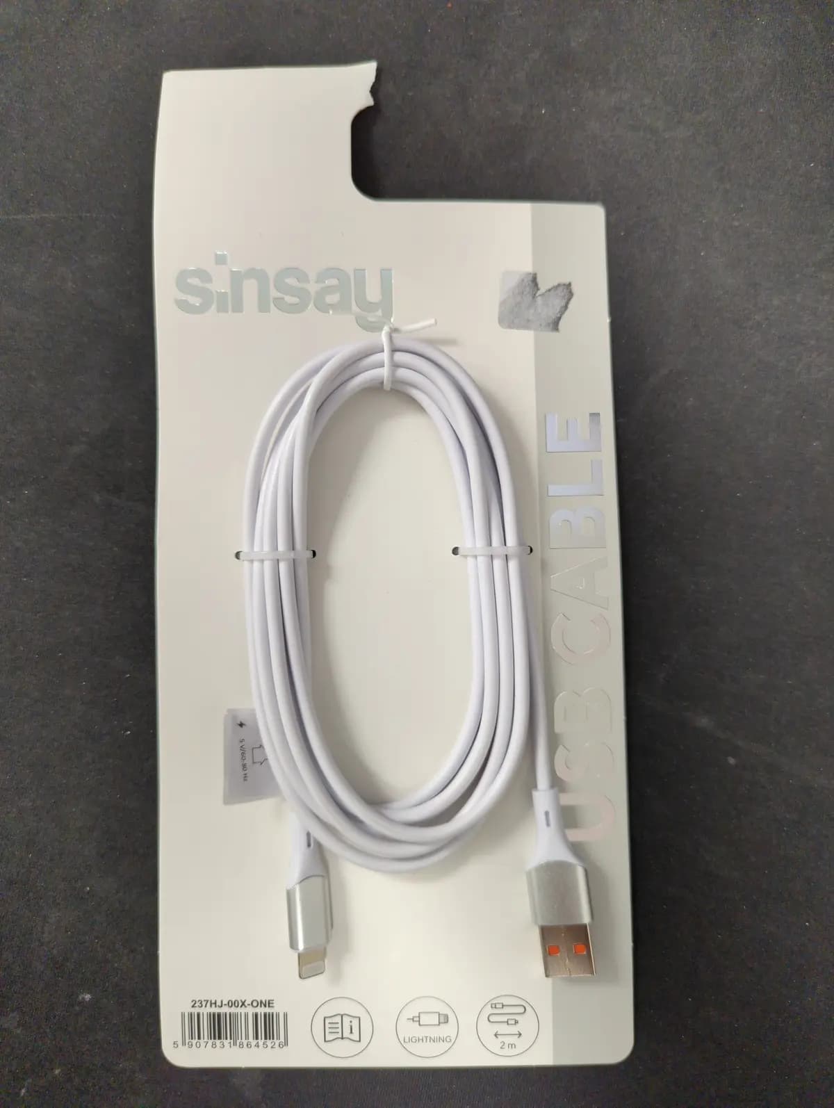 USB Cable lightining 2.0m