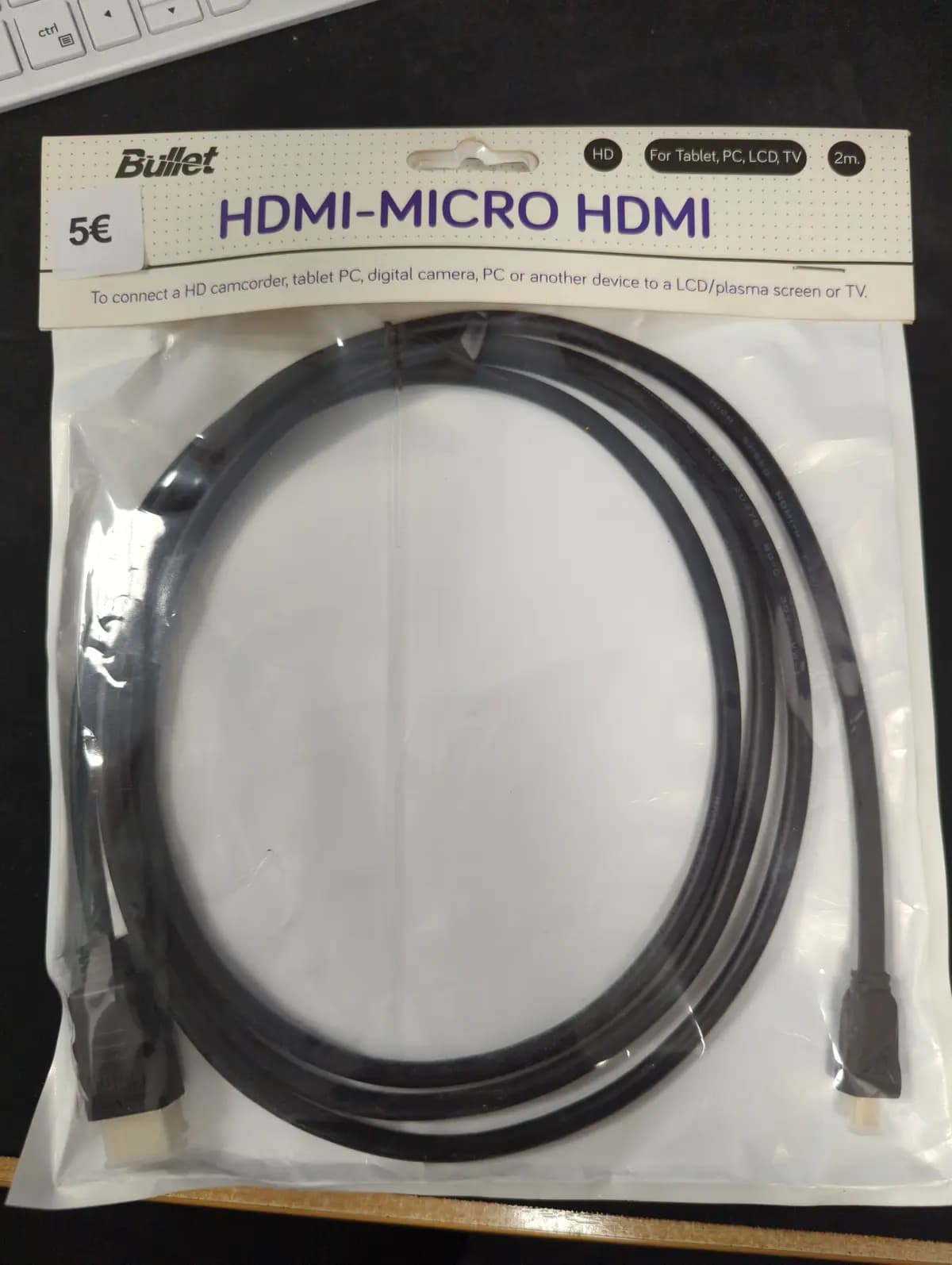 Laidas HDMI-Micrp HDMI