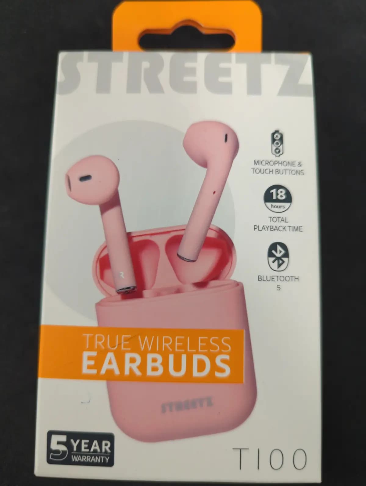 Belaidės ausinės STREETZ TWS-0006