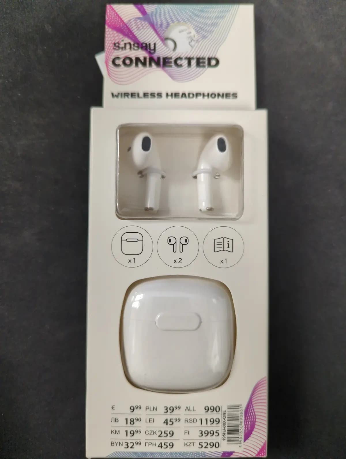 WIRELESS HEADPHONES SINSAY CONNECTED