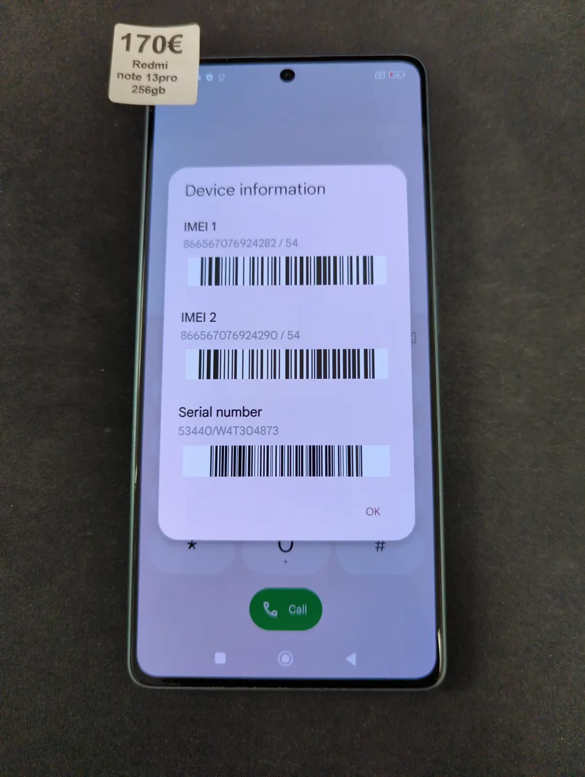 Redmi Note 13Pro 256GB