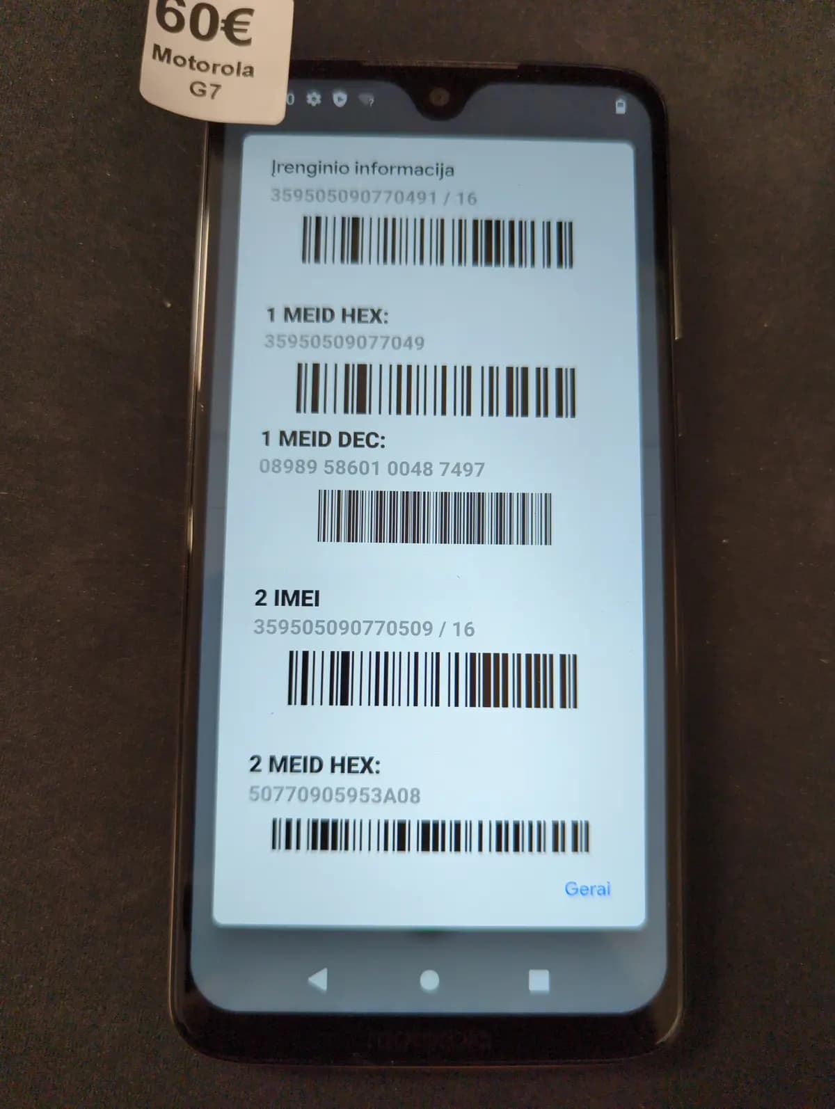 Motorola G7