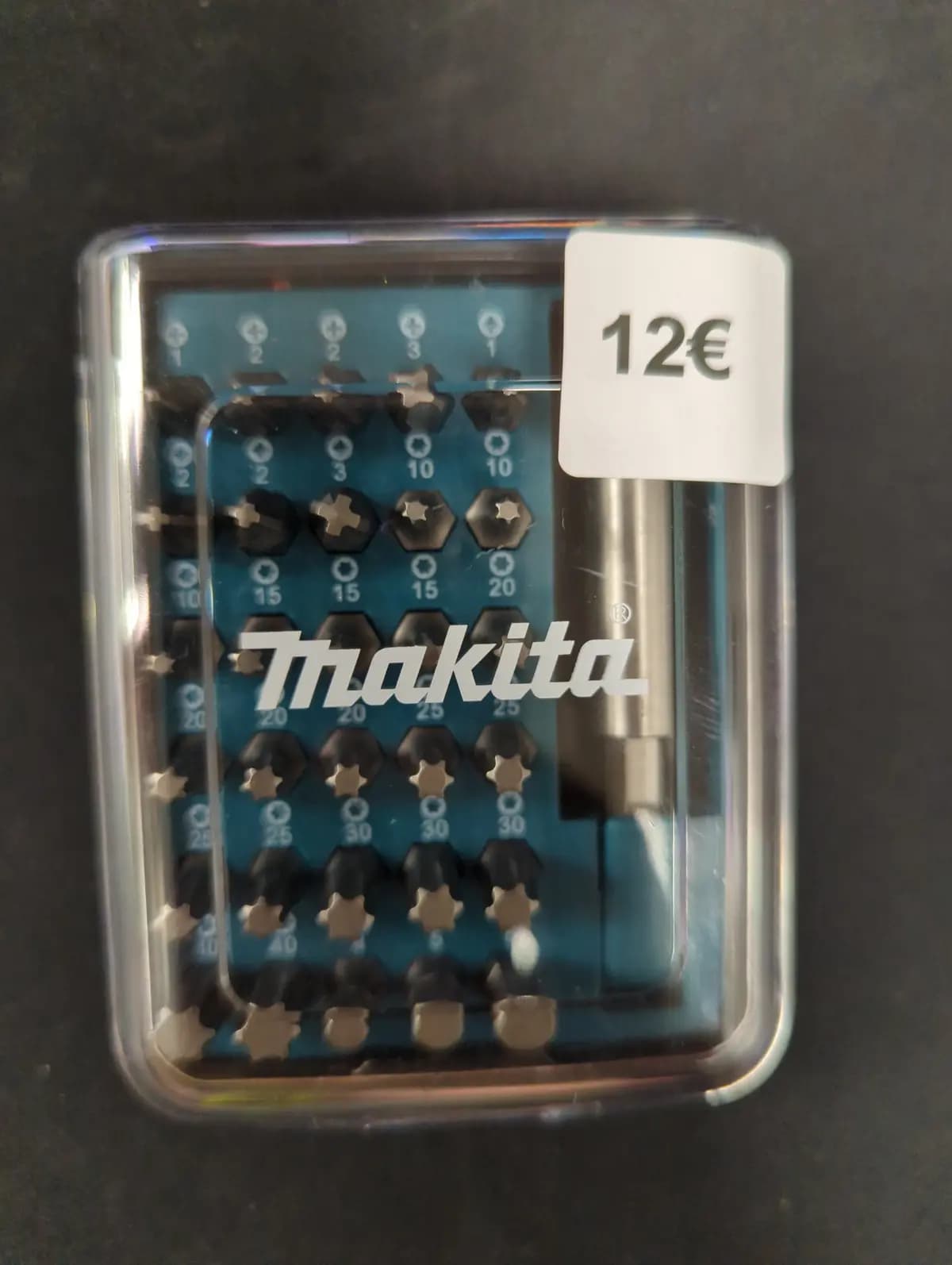Sukimo antgalių rinkinys Makita D-34936, 31 vnt.