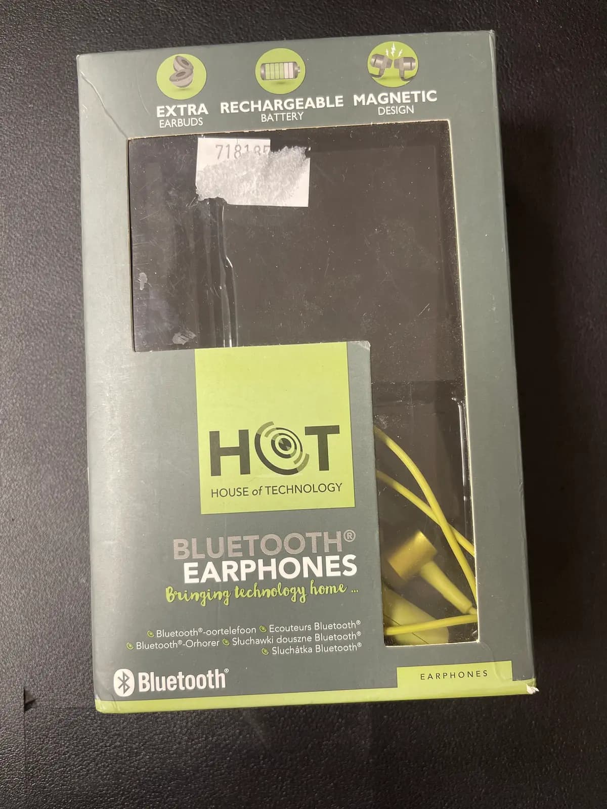 Ausinės HOT Bluetooth, Green