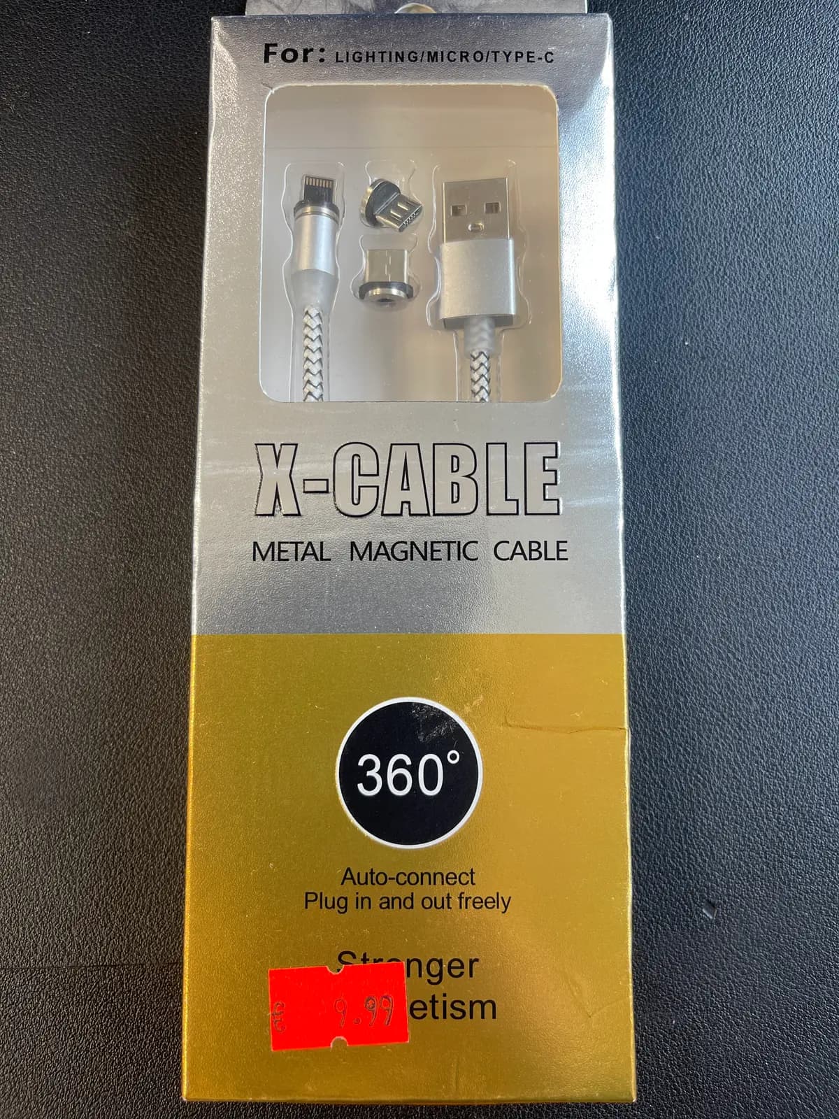 **X-CABLE 3IN1 – 3-in-1 įkrovimo laidas**
