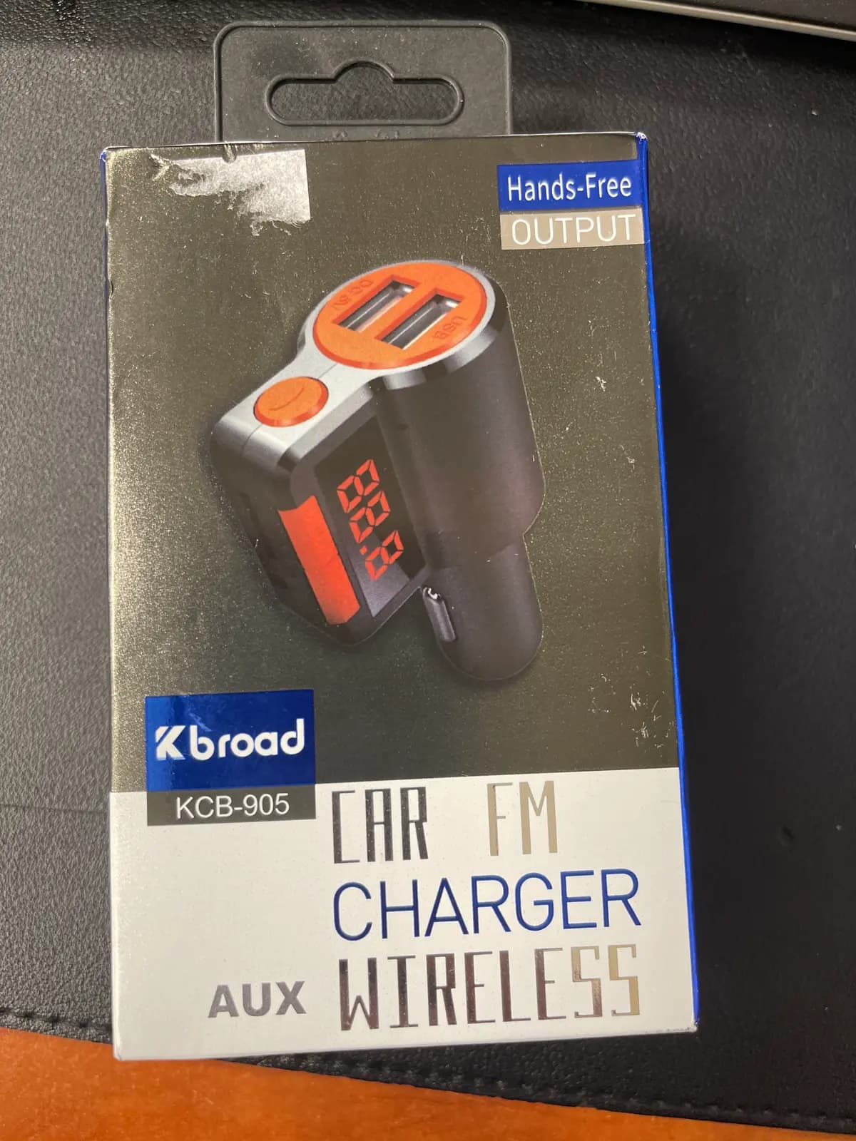 FM car charger F2S 3.1A 24v 2xUSB