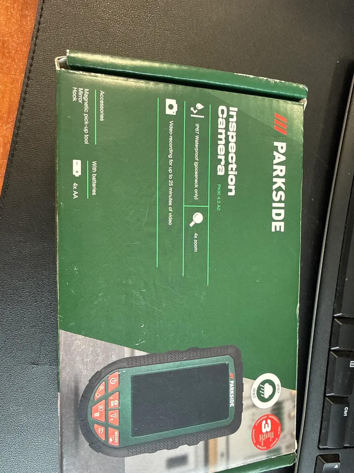 PARKSIDE® apžiūros kamera PKIK 4.3 A2
