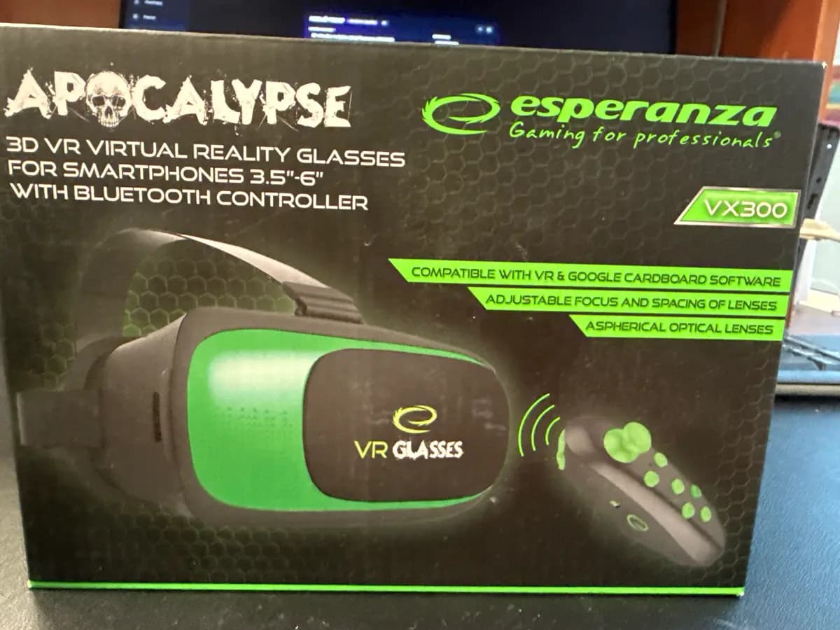 3D virtualios realybės akiniai Esperanza EGV300R