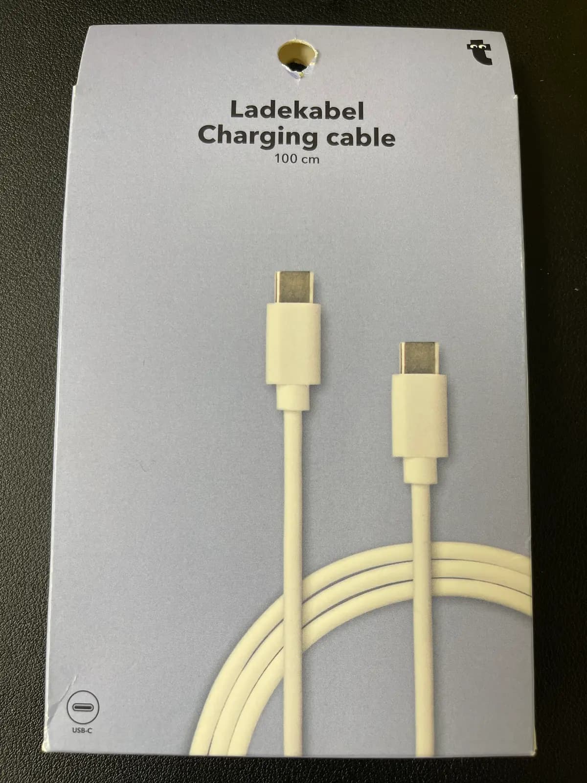 Kabelis USB-C TO USB-C 1M