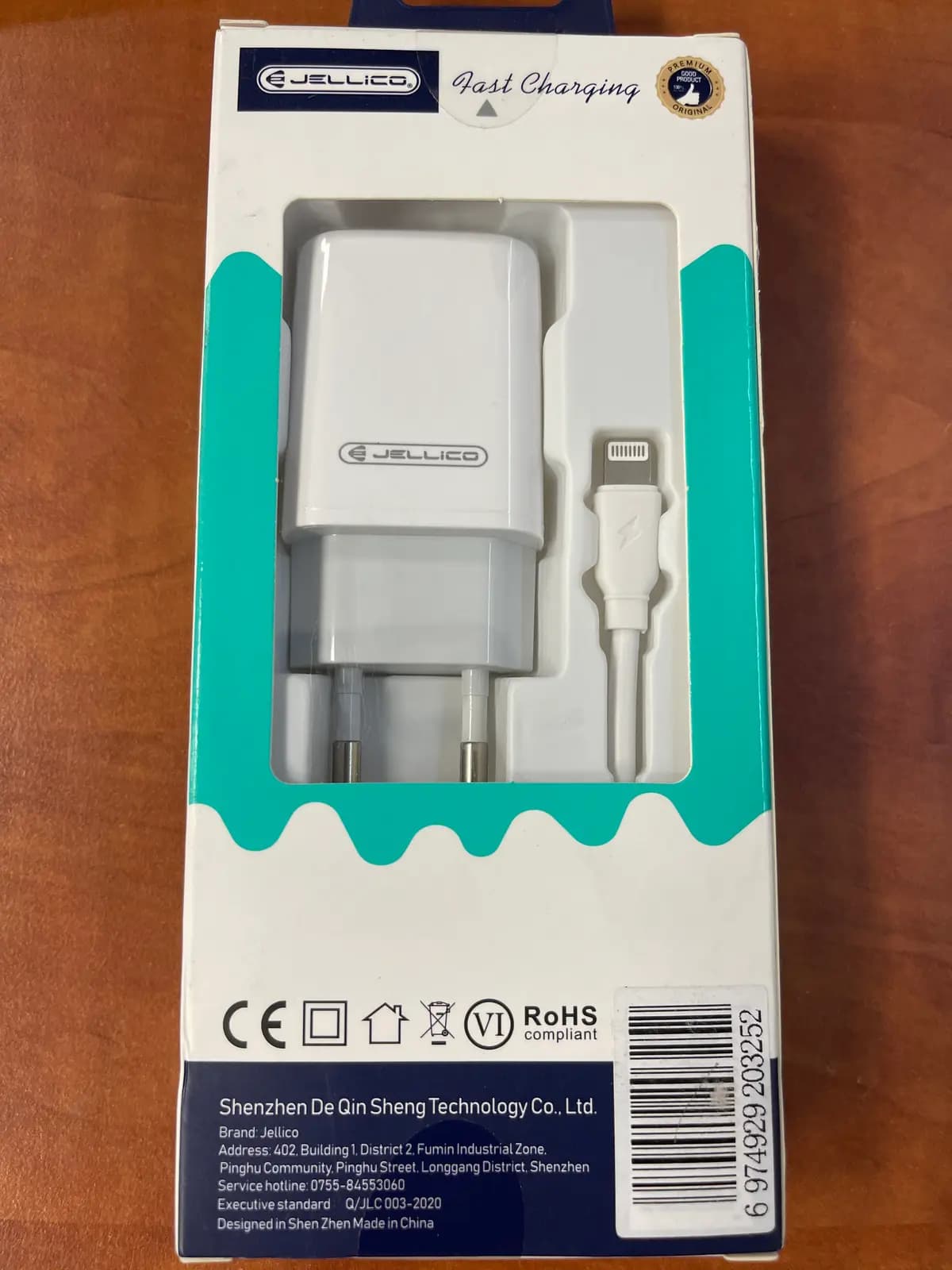 12W 2x USB 2.4A universalus įkroviklis + Lightning– ...