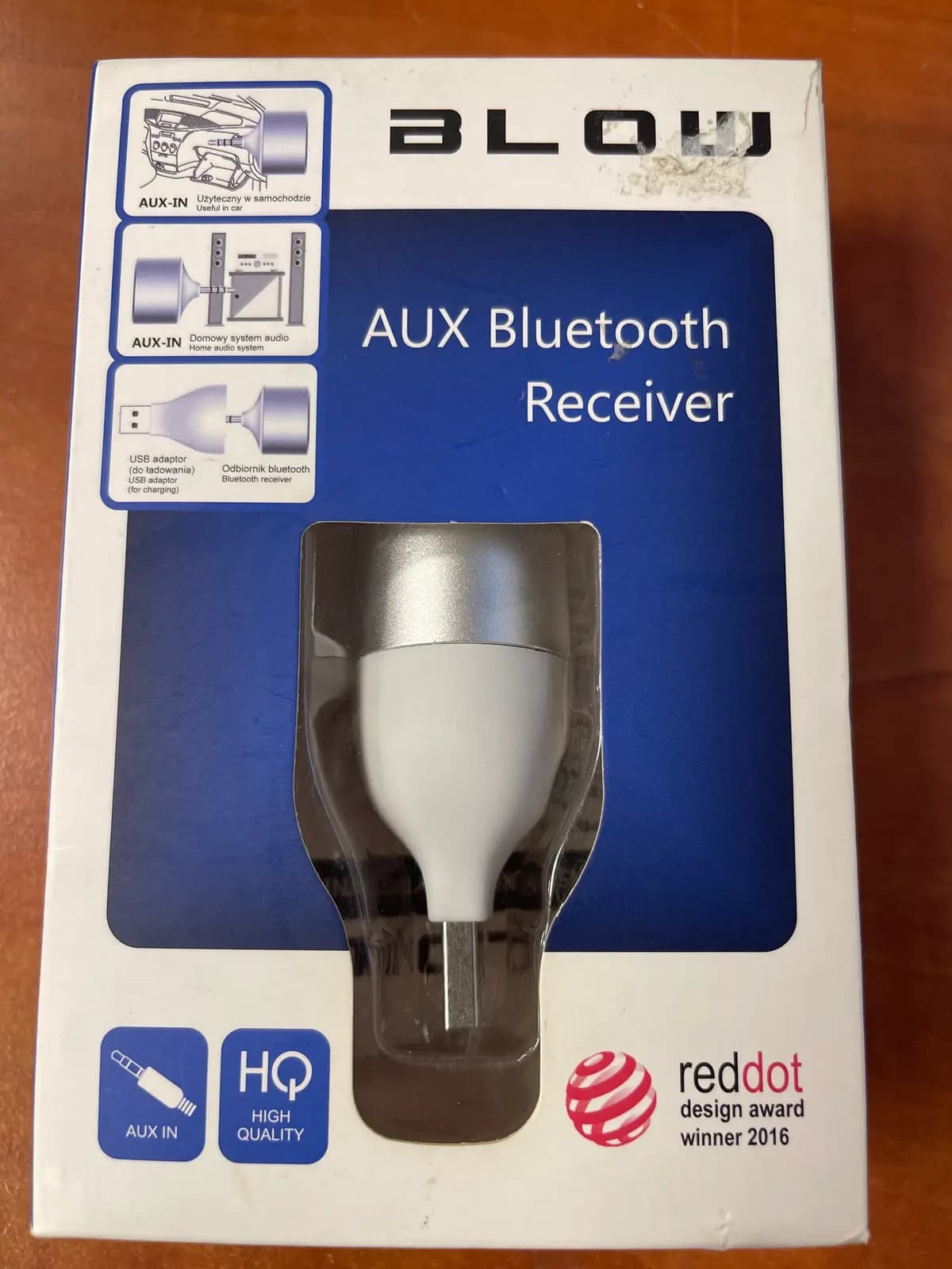 Transmiter FM BLOW Bluetooth AUX-IN USB mikrofon
