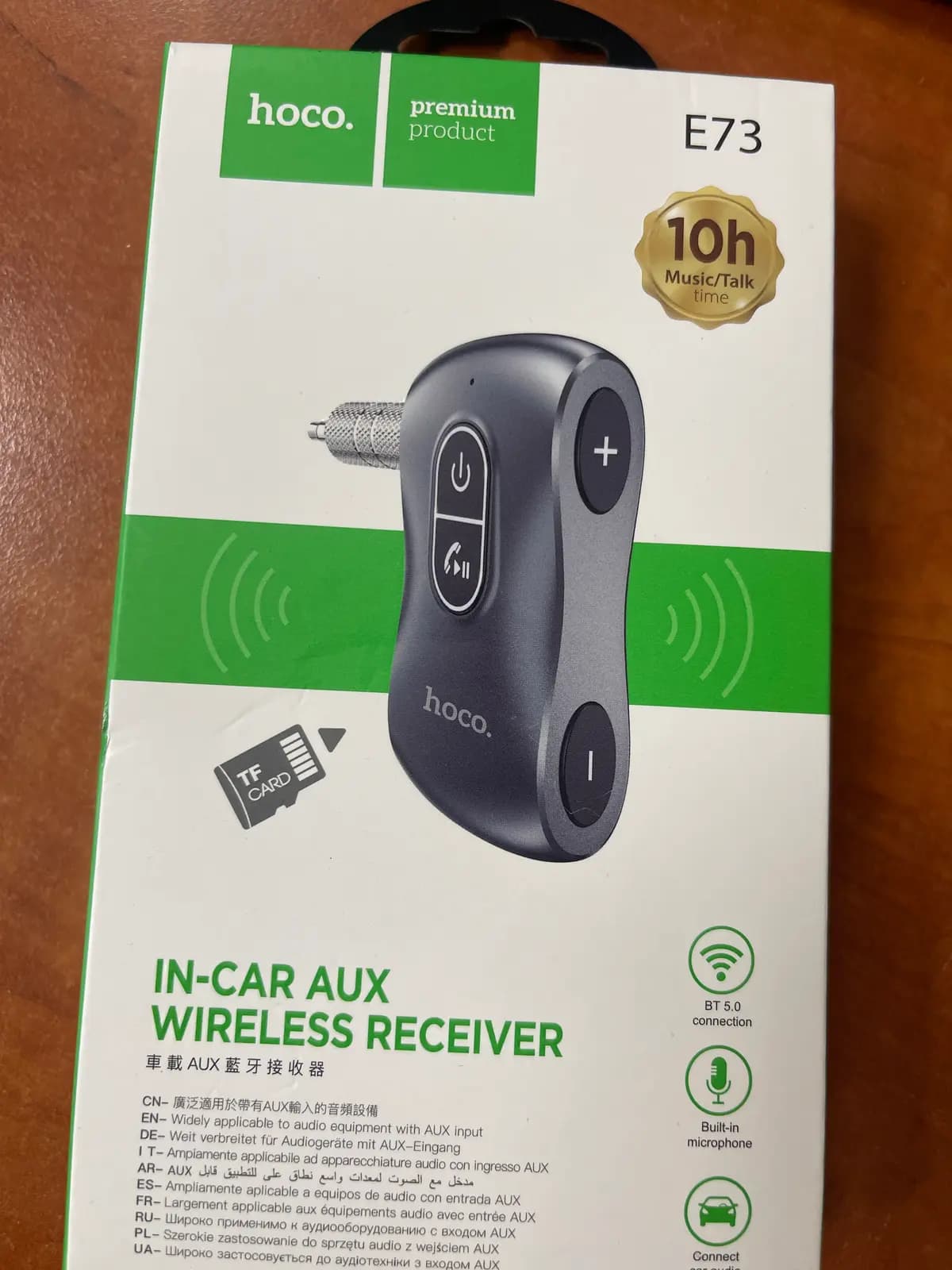 HOCO E73 Tour „Bluetooth“ garso imtuvas