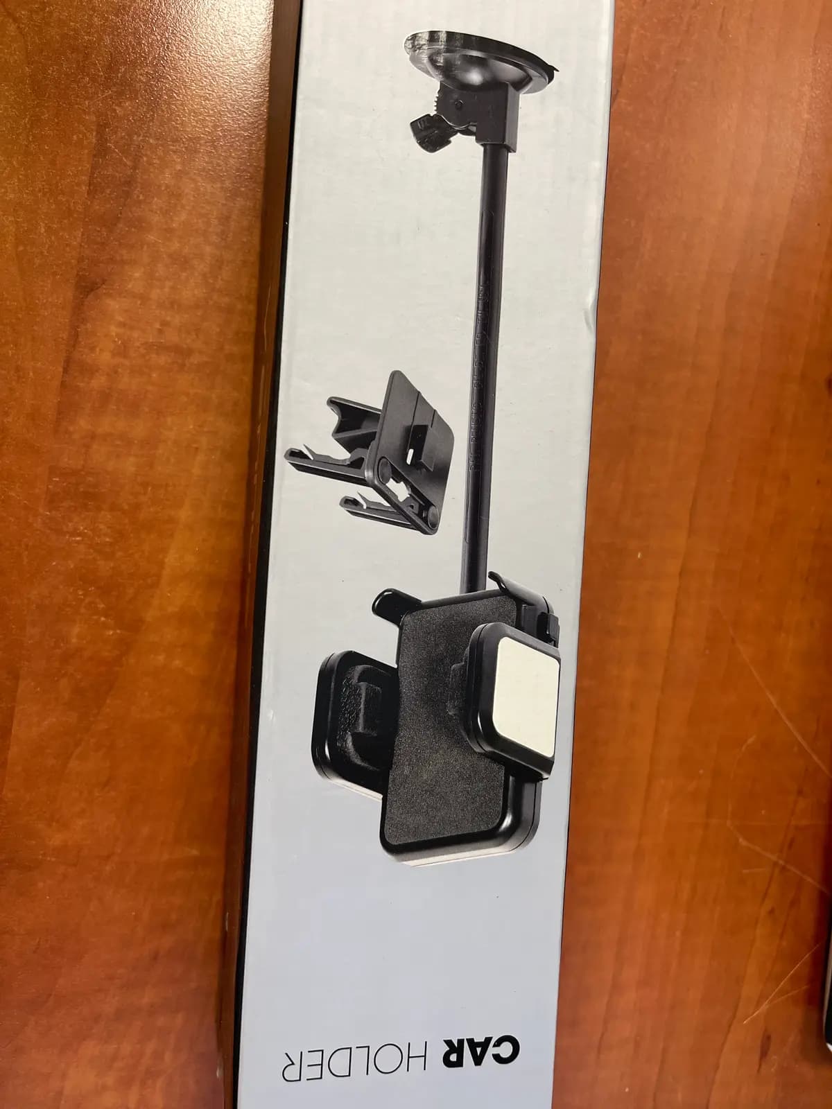Vennus Smart automobilinis telefono laikiklis, 27 cm, tvirtinamas prie ventiliacijos grotelių arba priekinio stiklo