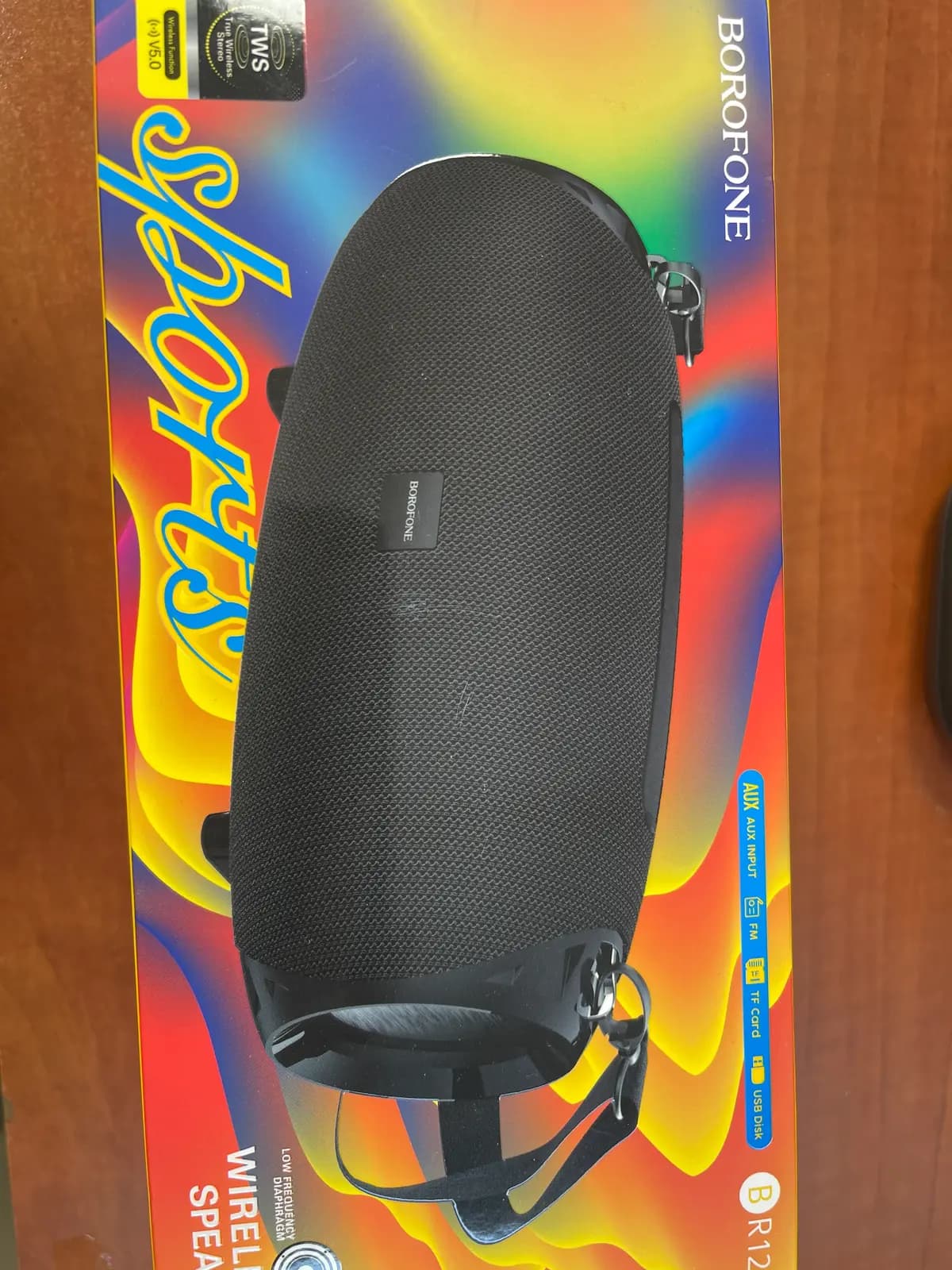 Nešiojamoji „Bluetooth“ kolonėlė BOROFONE BR12 Amplio Sports.
